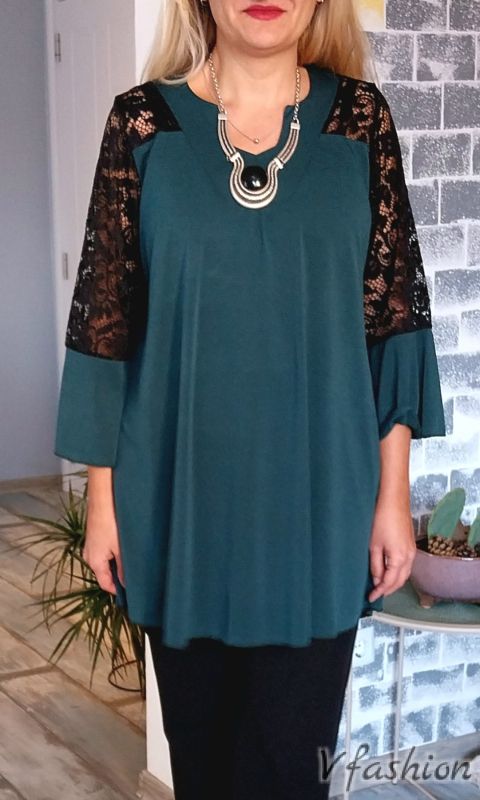 Туника с дантела