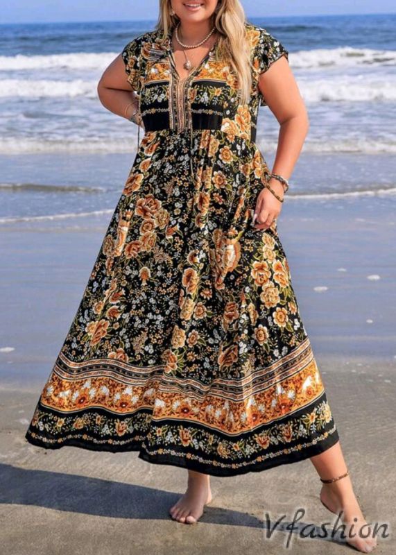 Дълга рокля в бохо стил