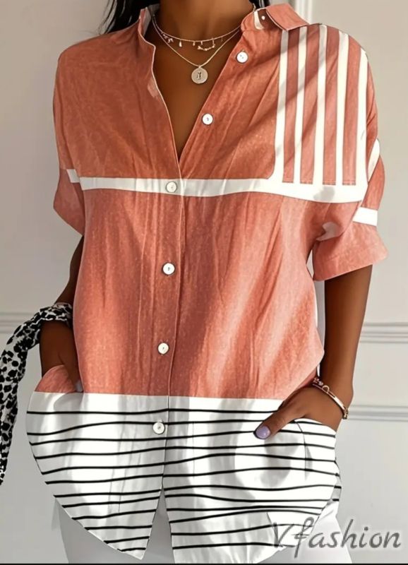 Риза с принт