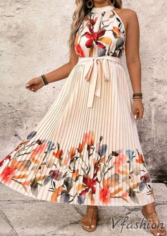 Елегантна рокля солей на цветя