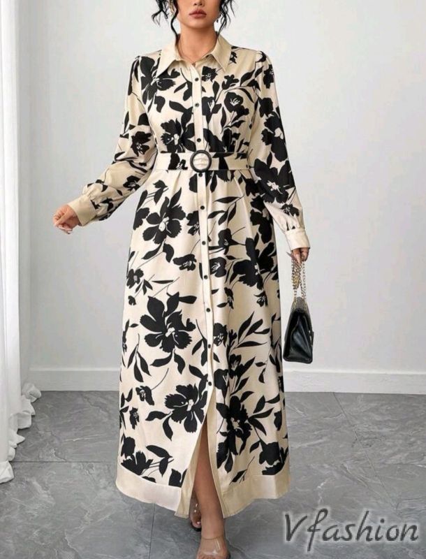 Рокля-риза с колан