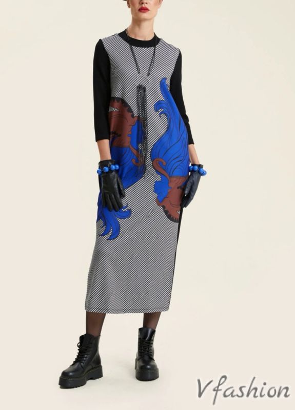 Рокля с джобове и гердан