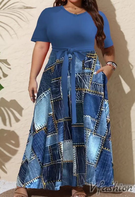 Рокля с джобове