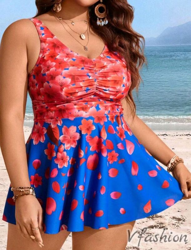 Бански тип "рокличка" на цветя