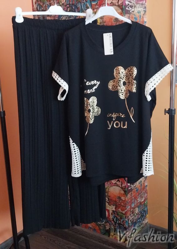 Комплект блуза и панталон солей