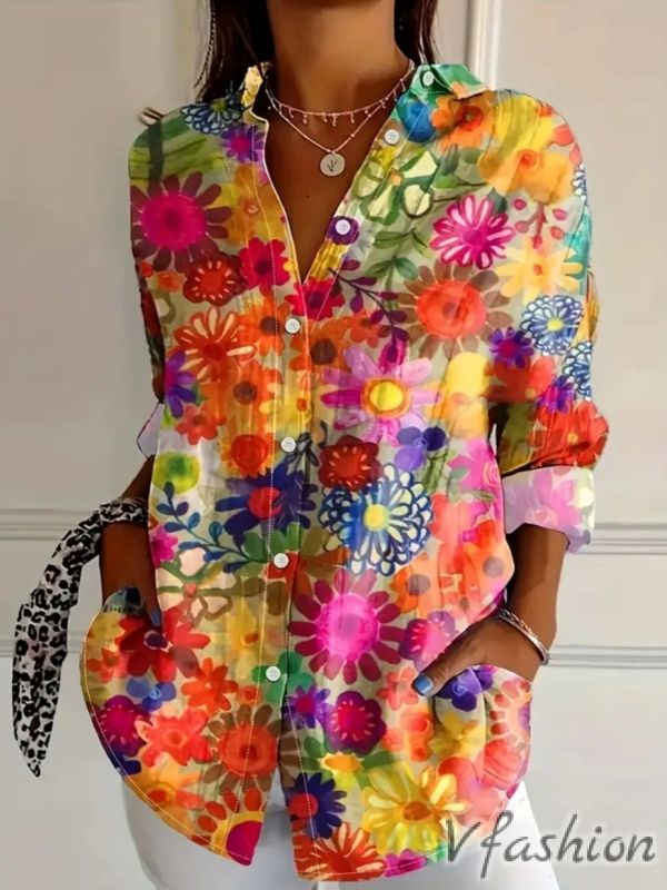 Риза на цветя