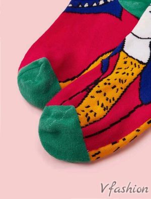 Дамски чорапи с момиче - 176688