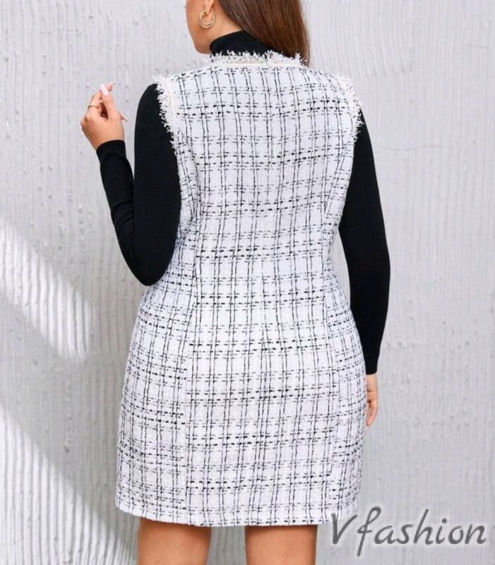 Сукман с копчета - бял - 178675