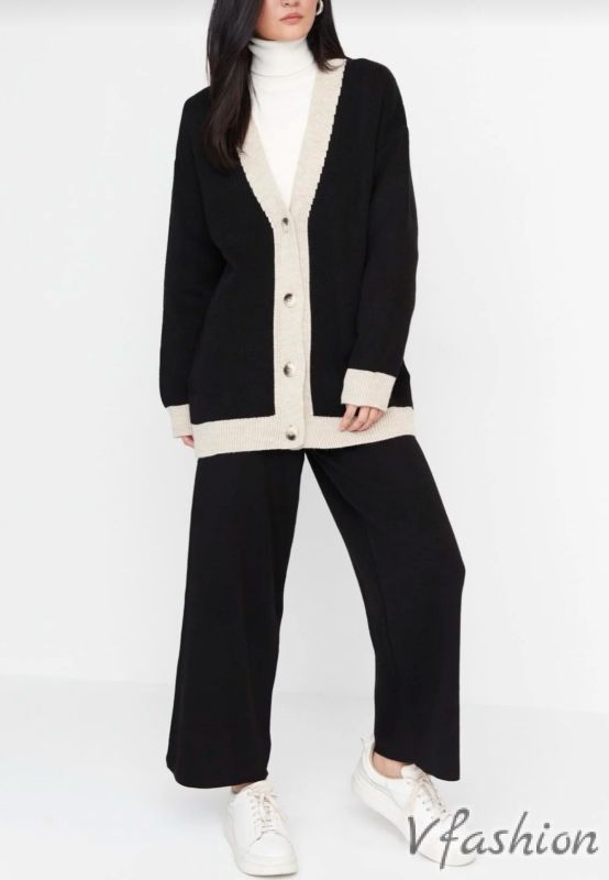 Комплект жилетка и панталон- плетиво