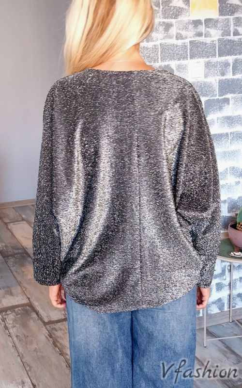 Блуза с ламе