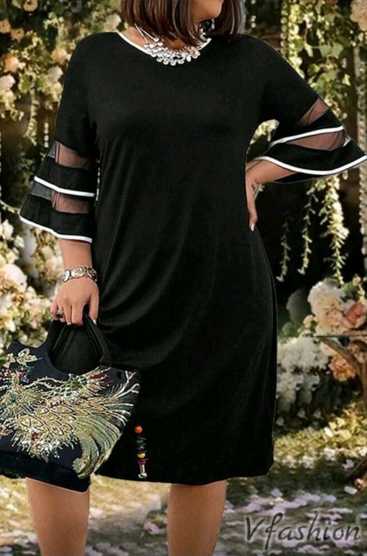 Елегантна рокля с тюлени мотиви