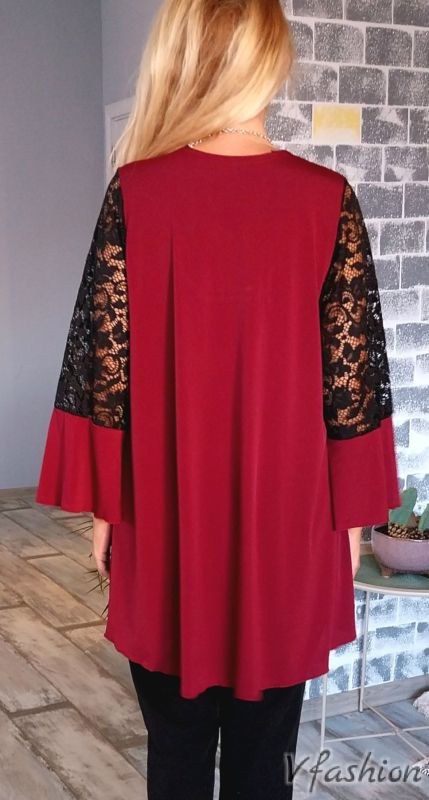 Туника с дантела