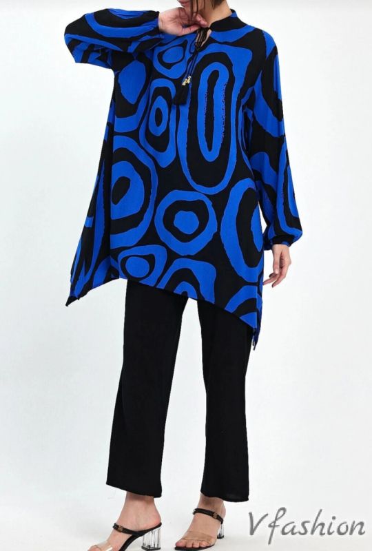 Комплект широка риза и панталон