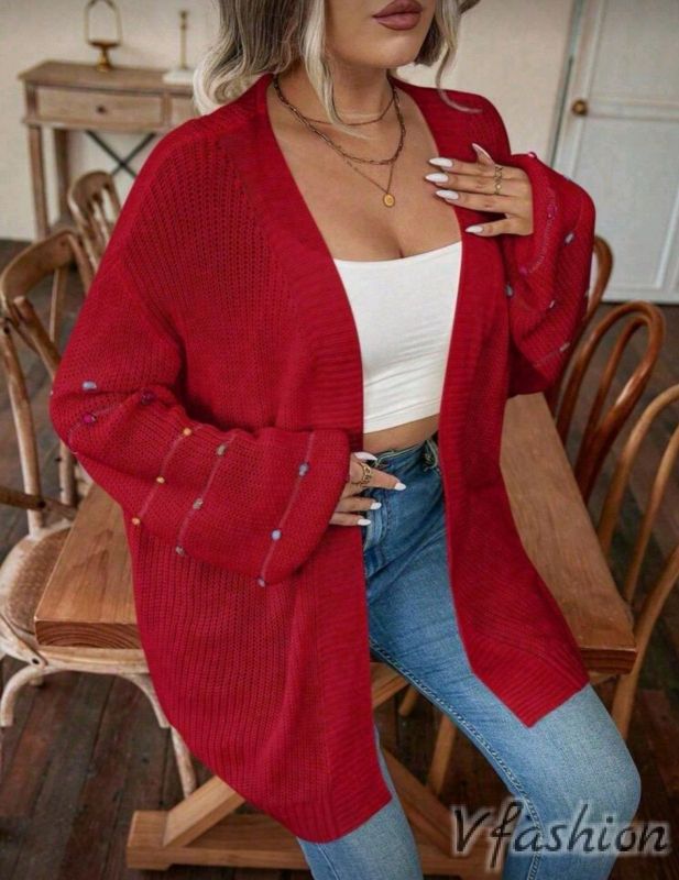 Жилетка с цветни мотиви