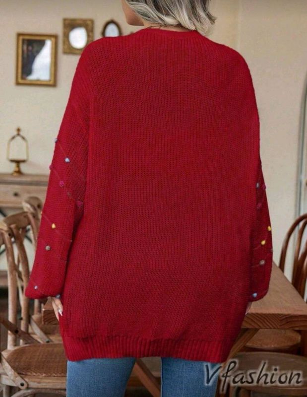 Жилетка с цветни мотиви