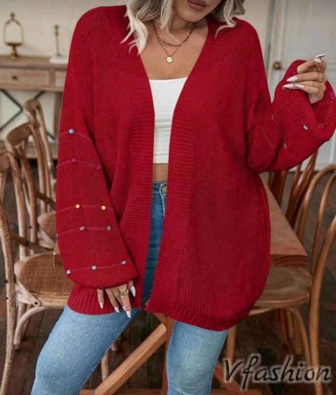 Жилетка с цветни мотиви