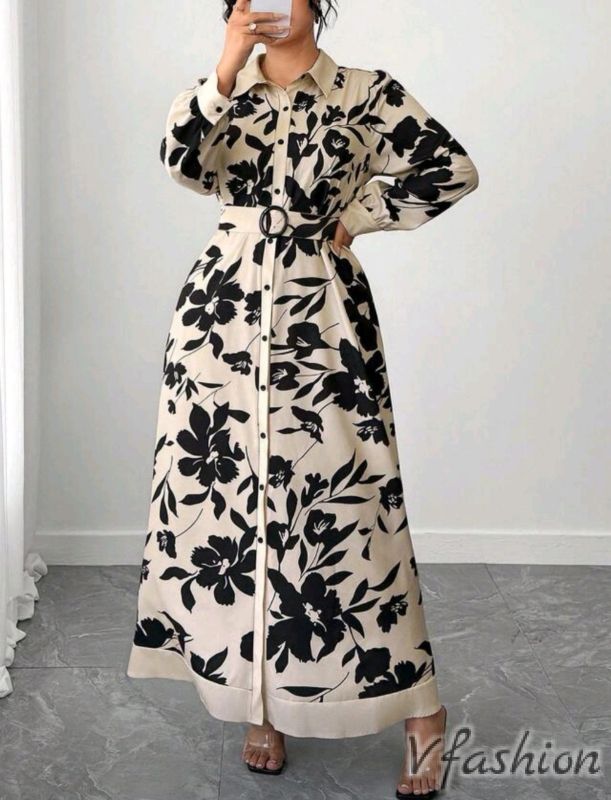 Рокля-риза с колан