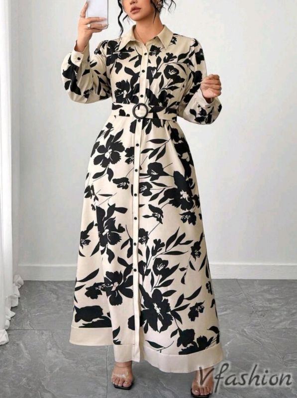 Рокля-риза с колан