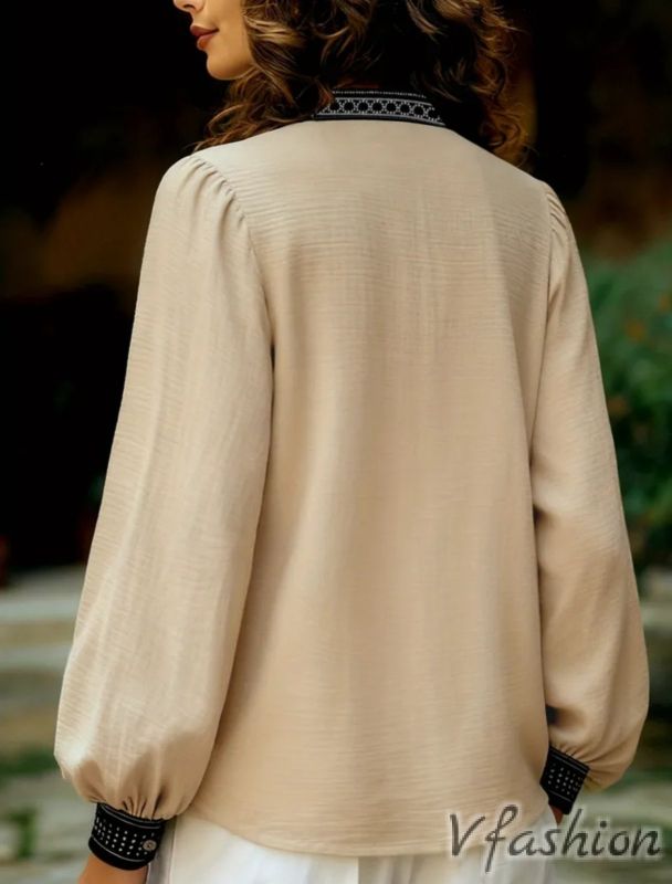 Блуза в бохо стил