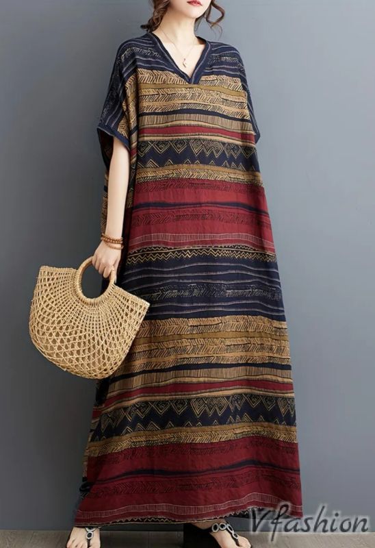 Дълга рокля с принт