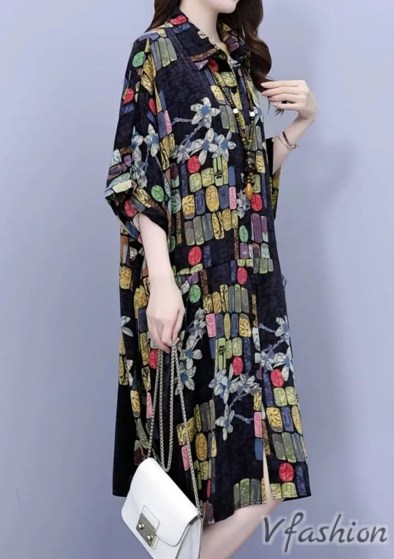 Дълга риза с джобове