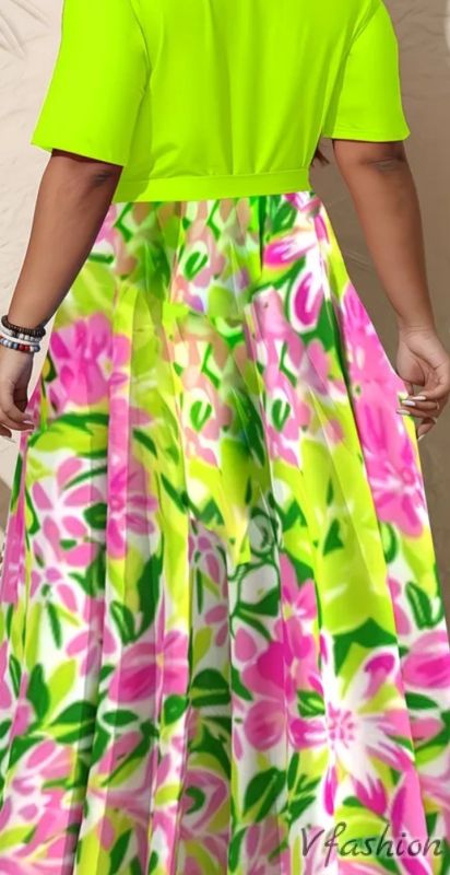 Дълга рокля с джобове