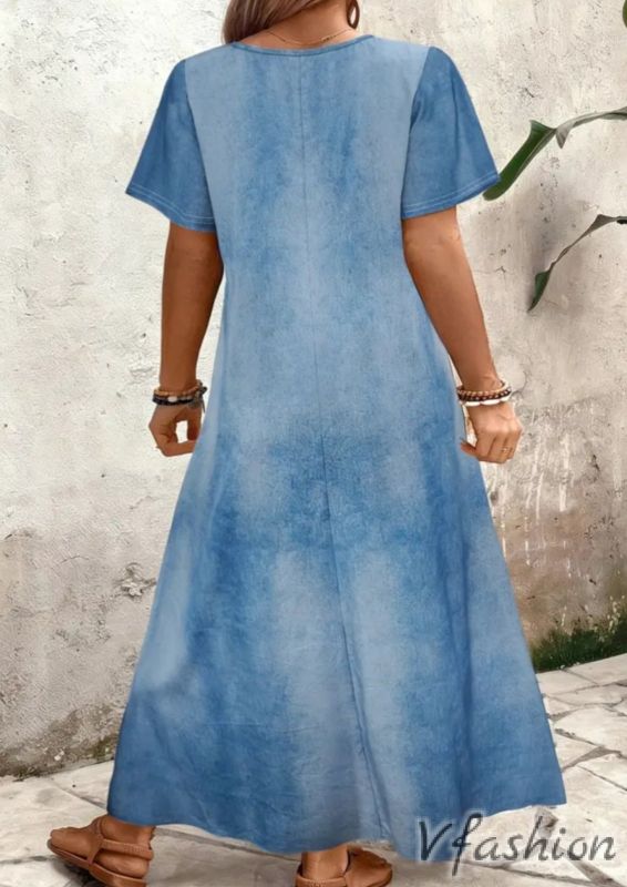 Дълга рокля с макове