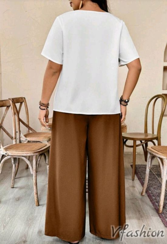 Комплект панталон и блуза с копчета