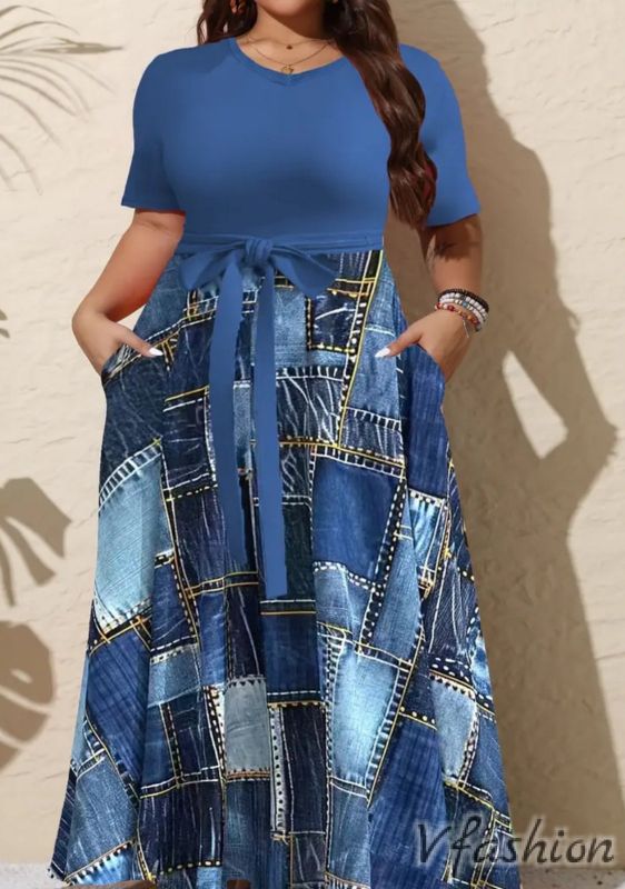 Рокля с джобове