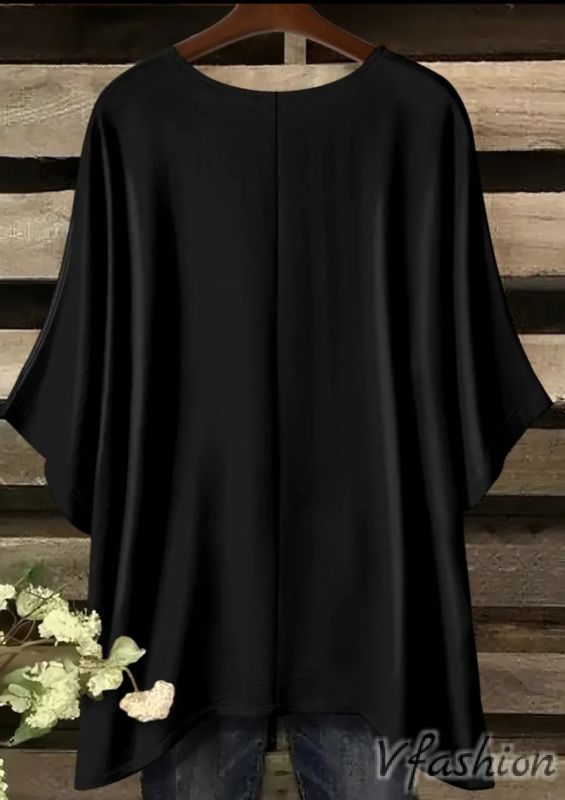 еластична блуза с принт маргаритки