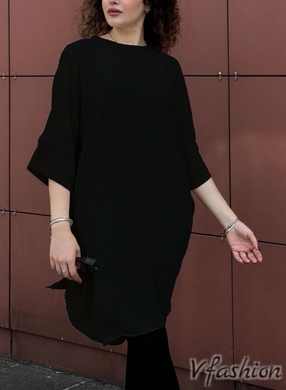 Лятна туника - черна