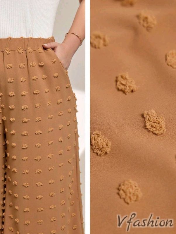 Широк панталон с джобове