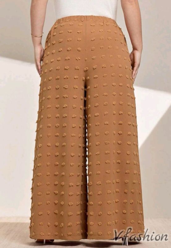 Широк панталон с джобове