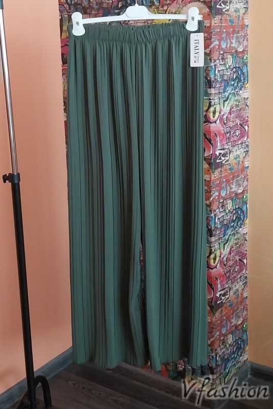 Комплект блуза и панталон солей - зелен