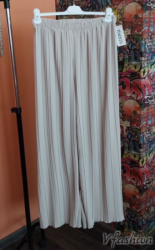 Комплект блуза и панталон солей - екрю