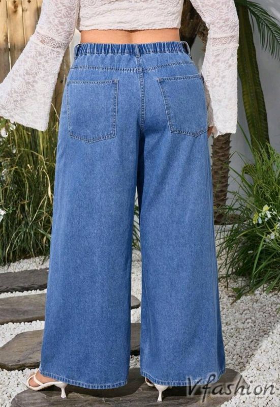 Дънки с пачуърк принт