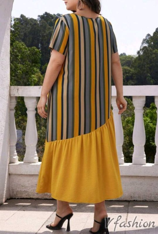 Рокля на райета с волан