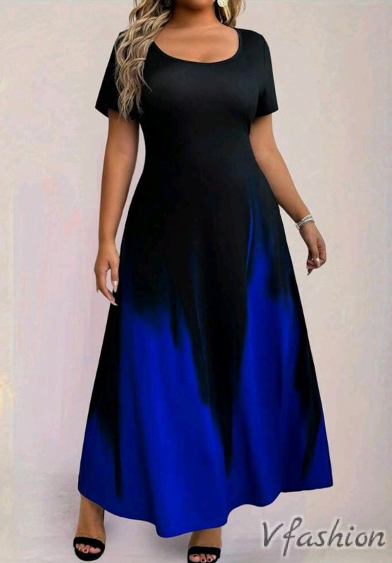 Еластична рокля с джобове