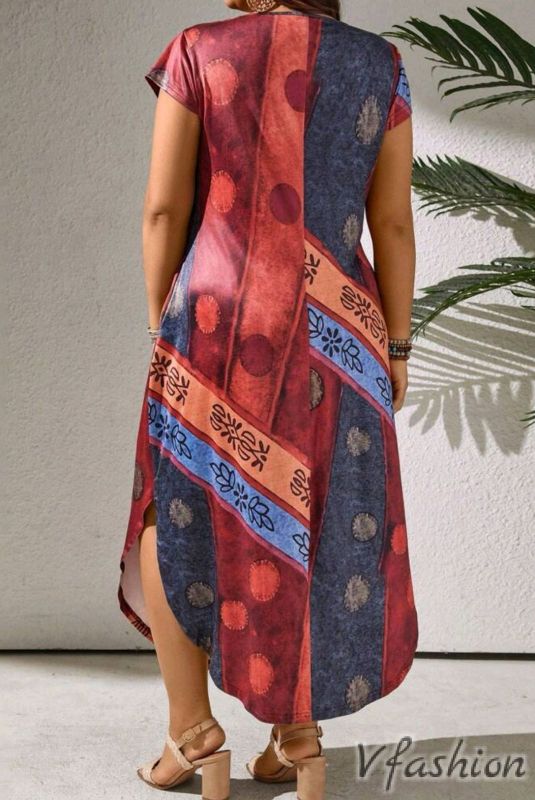 Еластична рокля с джобове