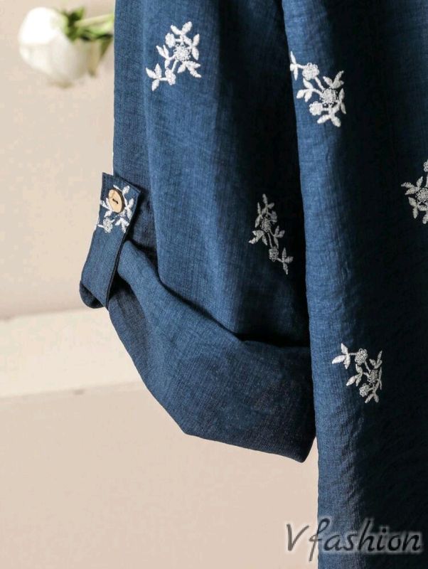 Комплект панталон и блуза с бродерии