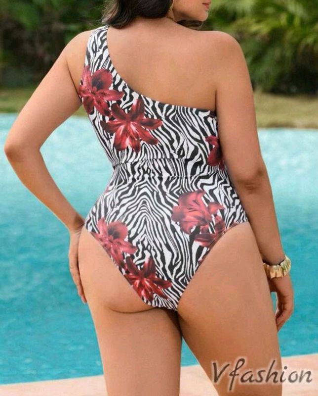 Цял бански с една презрамка