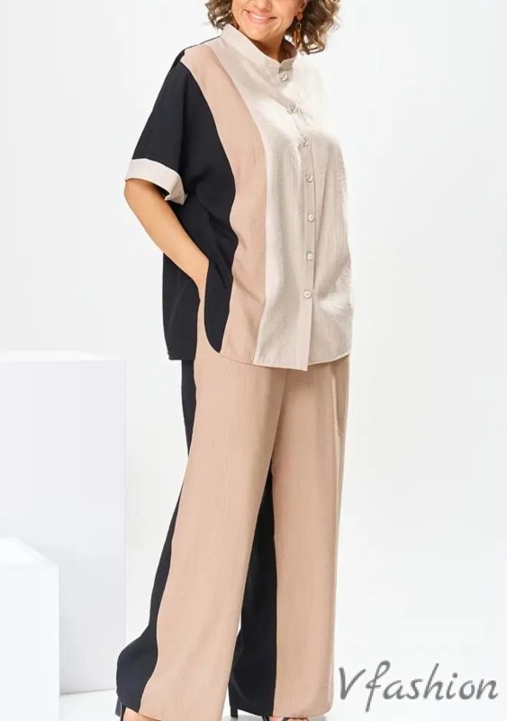 Комплект риза и панталон с джобове