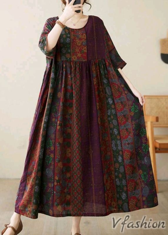 Разкроена рокля в бохо стил