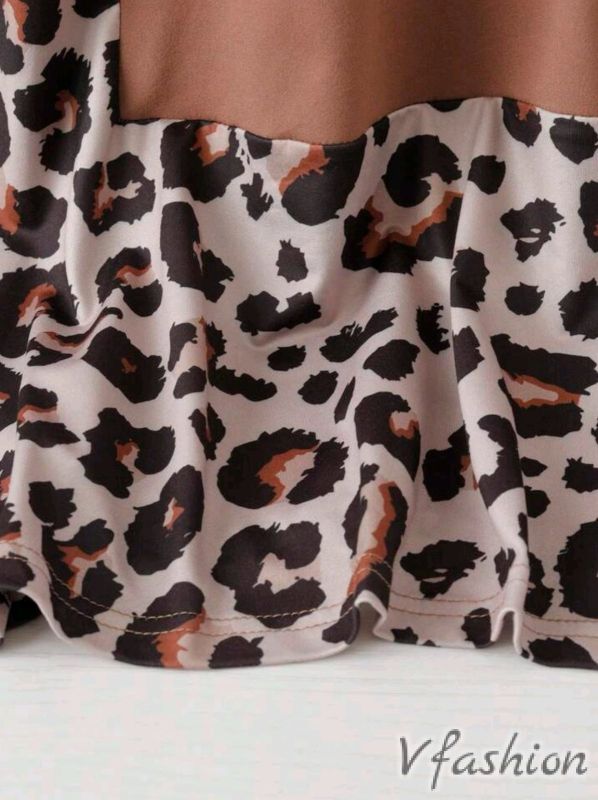 Туника с леопардов мотив