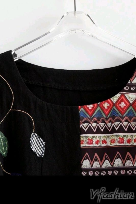 Блуза с бохо акценти